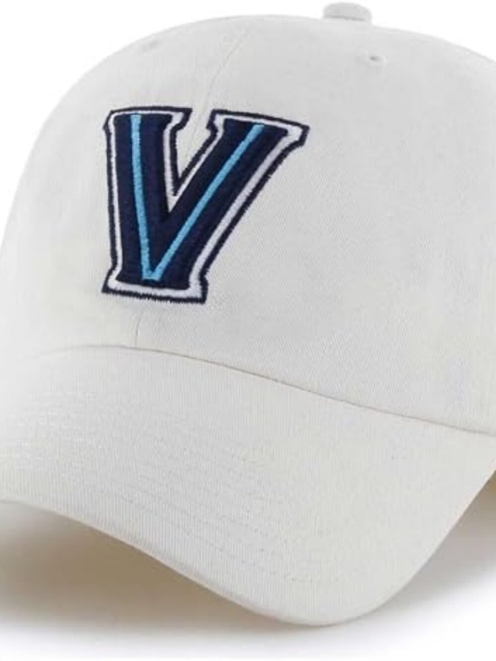 Villanova Wildcats Clean Up Adjustable Hat - White UNISEX
